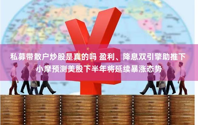 私募带散户炒股是真的吗 盈利、降息双引擎助推下 小摩预测美股下半年将延续暴涨态势