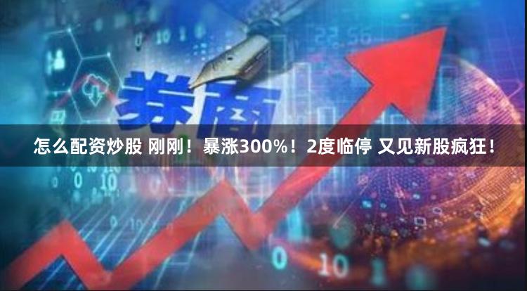 怎么配资炒股 刚刚！暴涨300%！2度临停 又见新股疯狂！